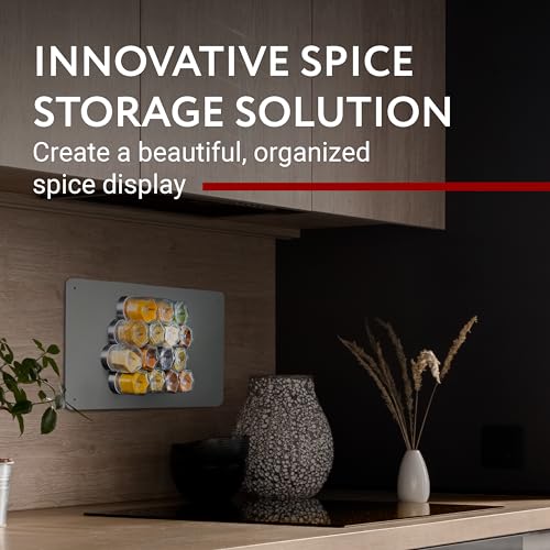 Hexagon Magnetic Spice Jars