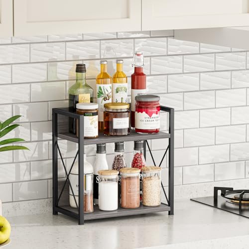 Countertop Shelf Organizer (Medium / Grey)