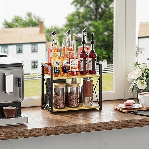Countertop Shelf Organizer (Small / Bamboo)