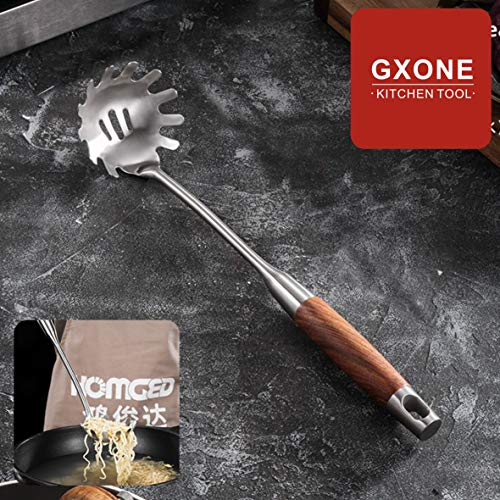 Spaghetti Spoon (Pasta Spoon-wood handle)