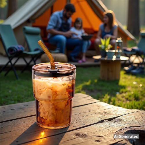 13oz 400ml Tumbler Water Glass (Amber)
