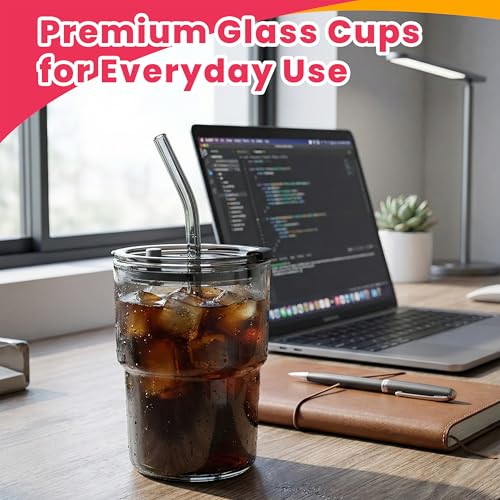 13 oz Tumbler Water Glass (1 Piece Smoky Grey)