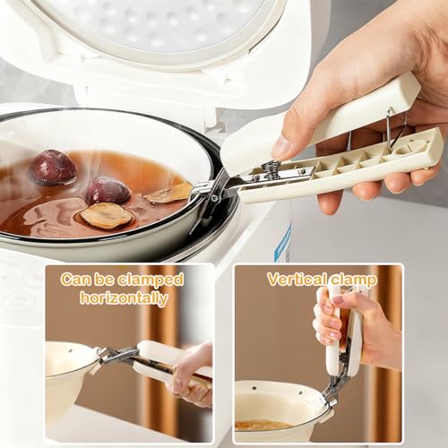 2 PCS Hot Plate Gripper (Beige)