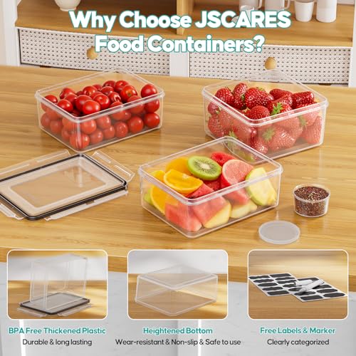 40 Pcs Food Storage Containers with Lids Airtight (20 Pack)