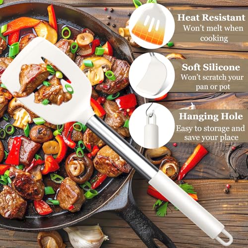 Kitchen Utensils Set of 8 (White)