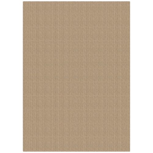 Washable Area Rug 5x7 ft Rubber Backed Non Slip Rugs for Living Room Braided Cotton Bedroom Rug Woven Office Rugs Indoor Floor Carpets for Dining Bedroom Living Room (Orange Beige/Tan/Brown / 5' x 7' (Rectangular))
