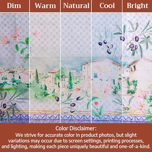 Aprons for women with Pocket 100% Cotton Pack of 1 (045 - Luberon)