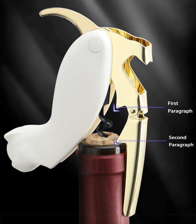 Unique Cat Corkscrew (Cat White)