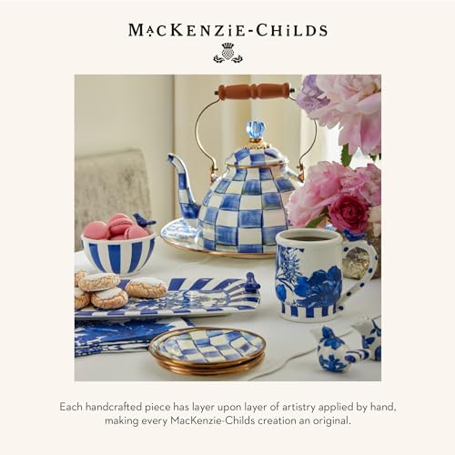 Enamel Dinner Plate (Royal Check / 4 Plates)