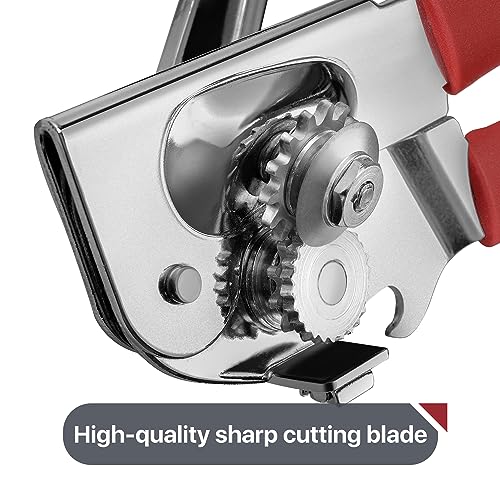 Commercial Can Opener Heavy Duty (Red)