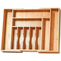 Extra Large Expandable Kitchen Siverware Utensils Drawer Organizer (Expandable 17~28 x 19 inch)