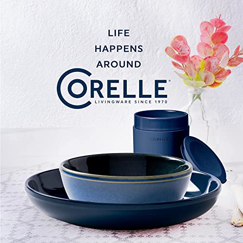 Stoneware Dinnerware Set (16 PIECE SET / Navy)