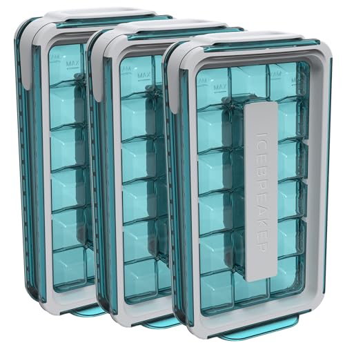 POP 2.0 2024 Make And Serve Ice Without Ever Touching The Ice (Clear Water Blue 3 pcs (Exclusive))