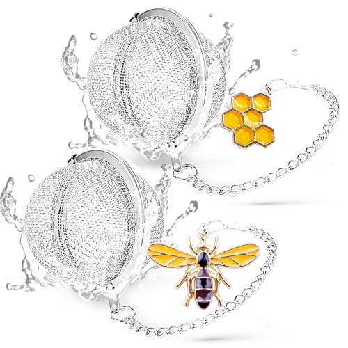Tea Strainers for Loose Tea (honeybee & Beehive)