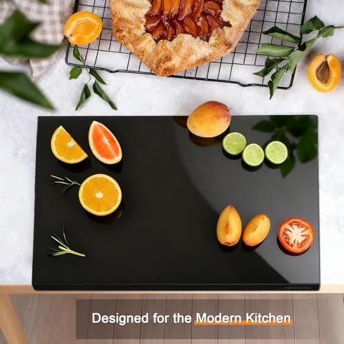 Black Cutting Boards for Kitchen (New-Black / 20"L x 16"W)