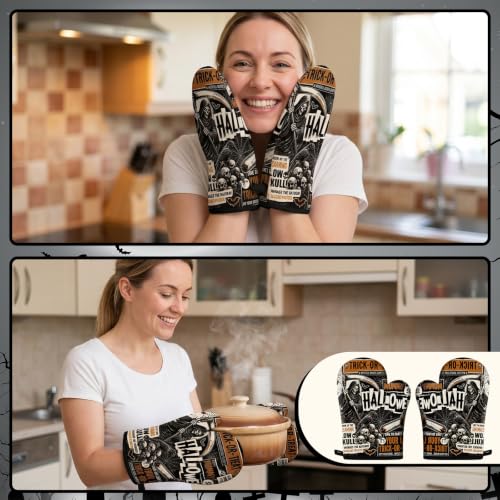 Halloween Kitchen Decor (Spooky Skull)