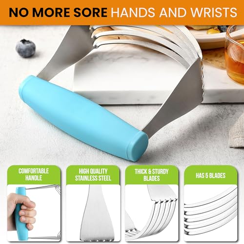 XL Pastry Blender (XL | Classic / Blue (Aqua Sky))