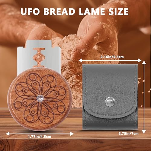 UFO Bread Lame Cutter for Sourdough Bread Scorer Tool (A1-Circle)