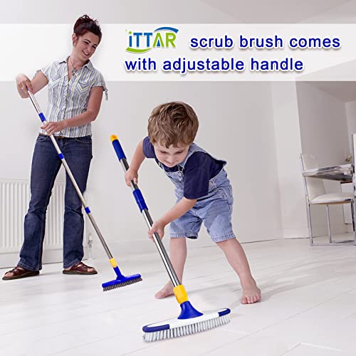 Grout & Scrub Brush Combo (White & Blue Head)