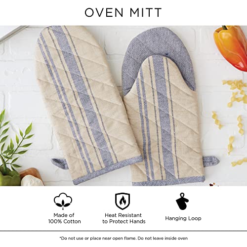 Buffalo Check Kitchen Collection (Oven Mitt / Gray & White)