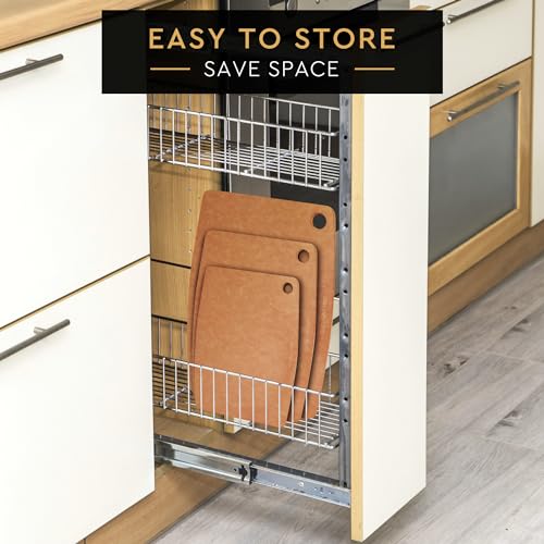 Dishwasher Safe Cutting Board (Natural / 18"L x 12"W)