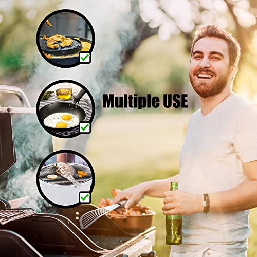 2 Pack Stainless Steel Fish Spatula (Little+Large)