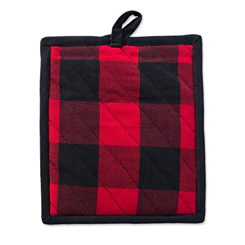 Buffalo Check Kitchen Collection (Potholder / Red & Black)