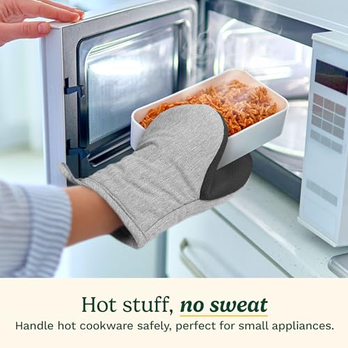 Cuisinart Mini Oven Mitts (Light Gray)