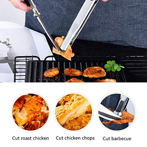 Korean Barbecue Scissors And Tongs Set