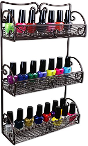 3 Tier Wall Mounted Hanging Spice Rack (1-Pack)