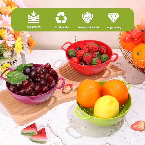4 Pack Small Colander Bowls (Warm)