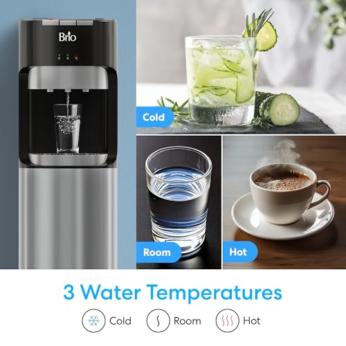 Bottom Loading Water Cooler Dispenser for 5 Gallon Bottles (Dispenser)
