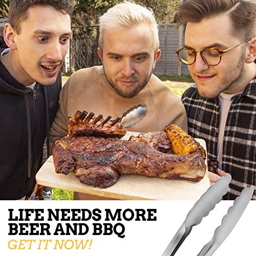 Grill Tongs for Cooking BBQ