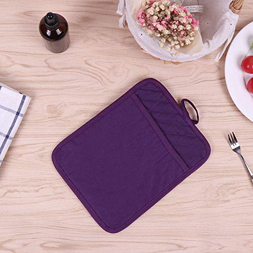 Pot Holders for Kitchen Heat Resistant (Purple)