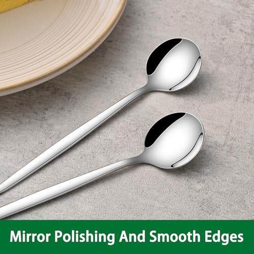 5.1 Inches Stainless Steel Coffee & Tea Spoon (Silver / 5.1 Inch)