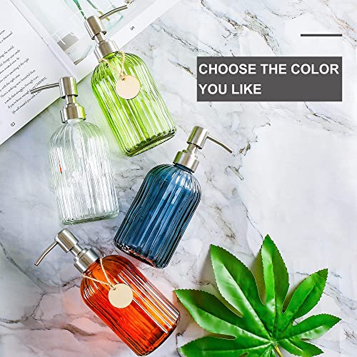 16 OZ Soap Dispenser (Blue Grey)