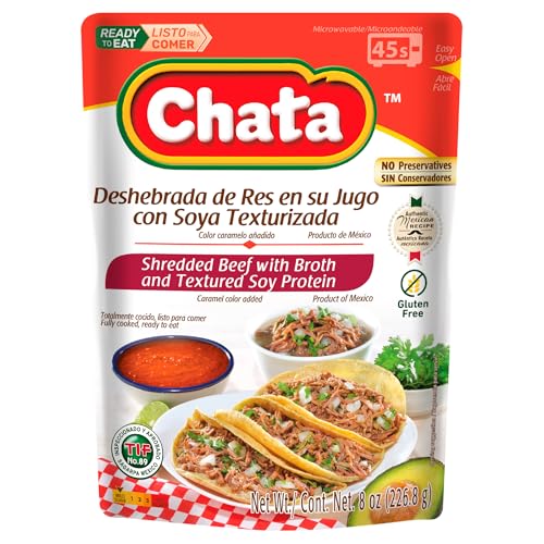Mexican Shredded Beef with Broth (8 Ounce (Pack of 1))