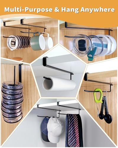 Tumbler Lid Organizer (Black / 2Pack(Narrow & Wide))
