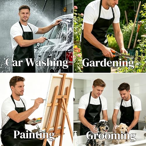 2 Pcs Waterproof Aprons