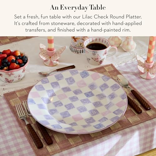 Round Platter (Lilac)