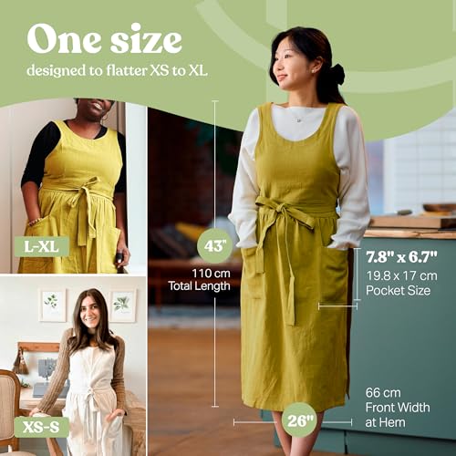 Everyday Linen Cross (Stone Gray)