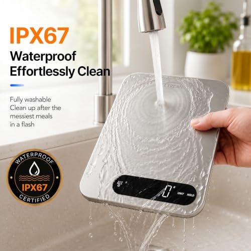 IPX7 Waterproof Digital Food Scale (X-Large)