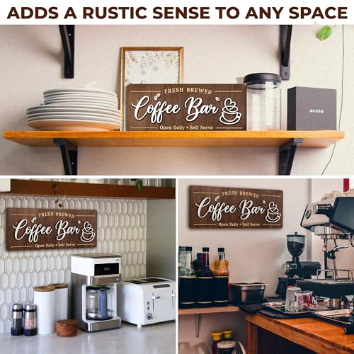 Coffee Bar Sign for Wall (Coffee Bar Sign)