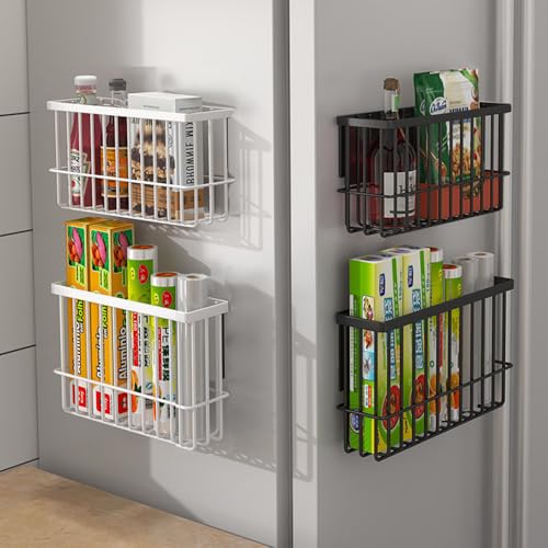 3 Piece Kitchen Cabinet Door Storage Box (Black3)