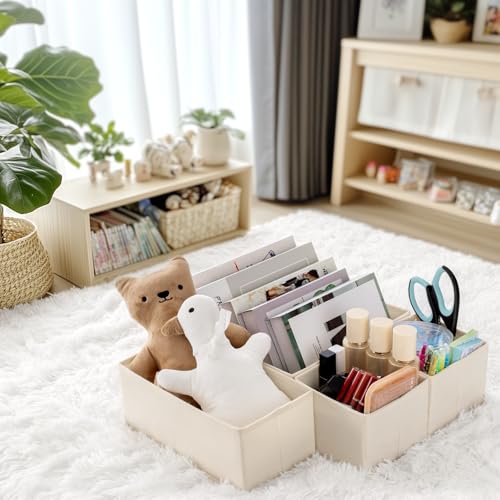 Drawer Organizer Clothes (Beige / 10PACK)