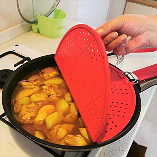 Foldable Silicone Splatter Screen