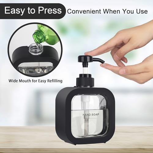 Hand & Dish Soap Dispenser (Black)