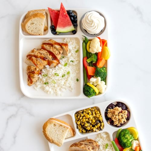 Divided Meal Tray (Divided Tray (2-Pack) / White)