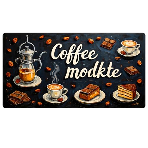 Coffee Mat 17"x32" (Coffee 2 / 1'5" x 2'8" (Rectangular))