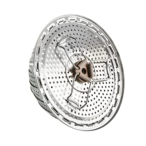 Sangerfield Stainless Steel Expandable Steamer Insert 7 to 10.5 Inches (Stainless Steel / 1.1 Quarts)